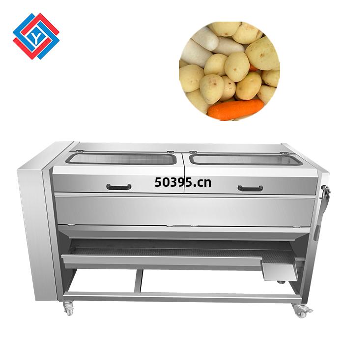 毛(mao)輥清洗去(qu)皮機JYTP-1500