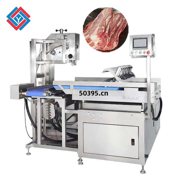 自動高(gao)速鋸骨(gu)機斜(xie)切HY-420A-4